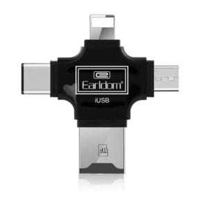 Earldom ET-OT20 4 in 1 Multi-Function SuperSpeed Portable TF Card Reader